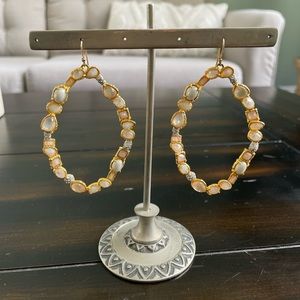 Alexis Bittar Gold Chandelier earrings